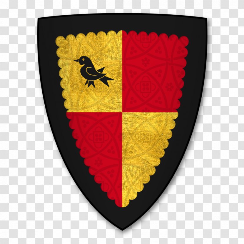 Aspilogia Roll Of Arms Nobility Knight Banneret - Hugh De Neville - Inherited Transparent PNG