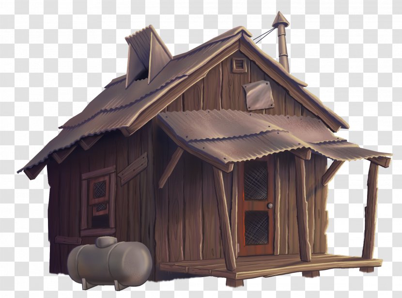 Royalty-free Shack Drawing Clip Art - Hut - Cabin Transparent PNG