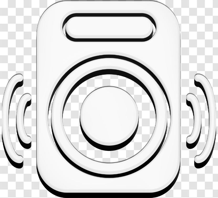 Music Icon Rectangular Speakers With Bass Icon Bass Icon Transparent PNG