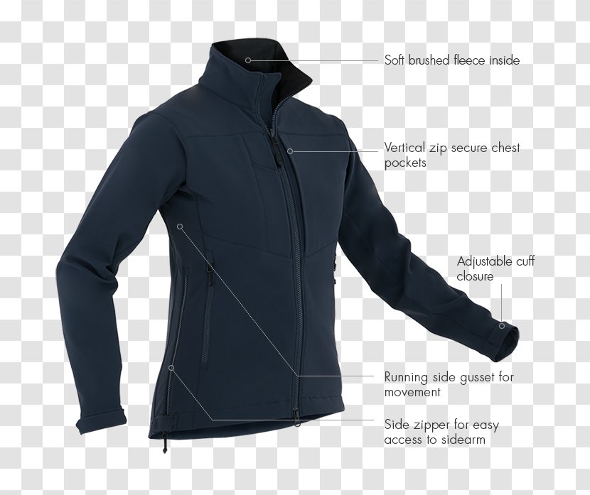 Jacket Clothing Hood Outerwear Polar Fleece - Casual - Shell Transparent PNG