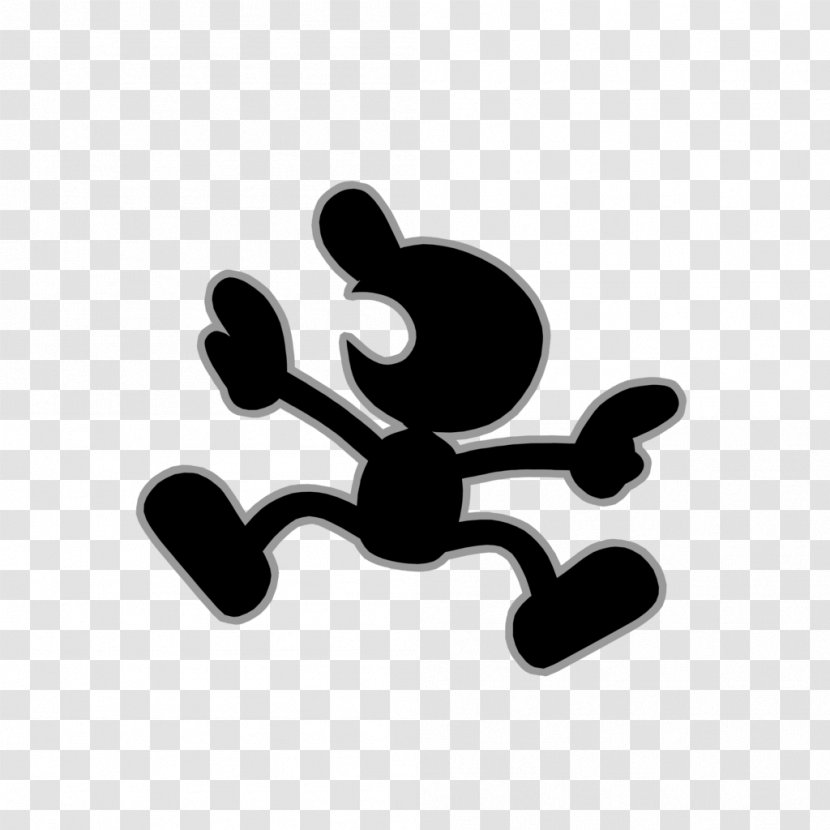Super Smash Bros. Brawl For Nintendo 3DS And Wii U Melee - Black White - Watch Transparent PNG