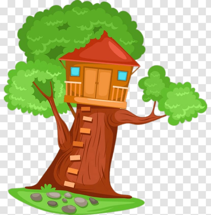 Tree House Clip Art - Fictional Character Transparent PNG