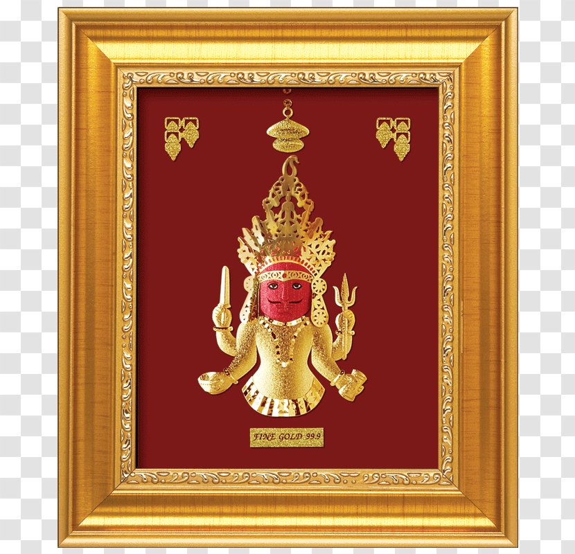 Gold Plating Tirumala Venkateswara Temple Picture Frames Transparent PNG