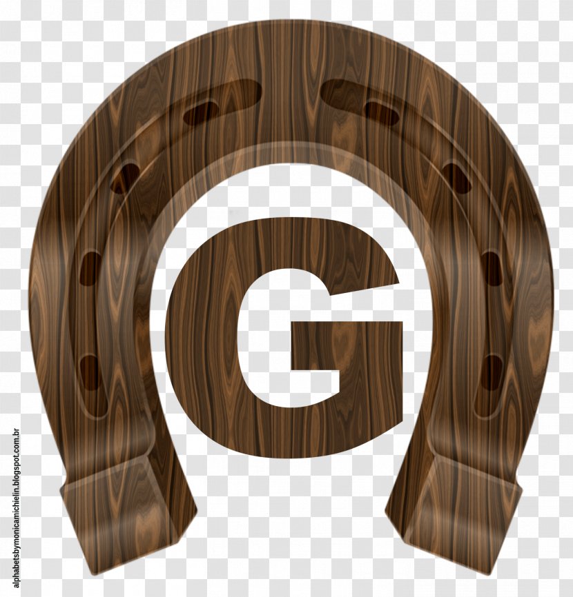 Horseshoe Wood Grain Alphabet - Surface Finish - Fortnite Letter G Transparent PNG