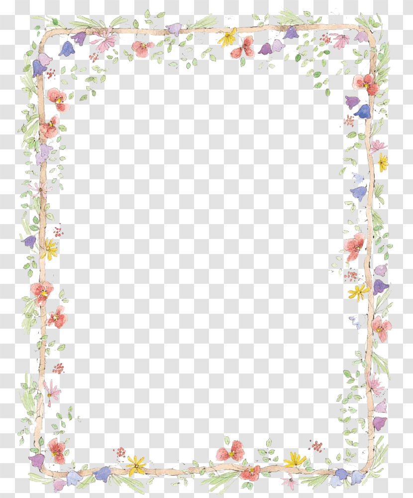 Border Flowers Clip Art - Flower Transparent PNG