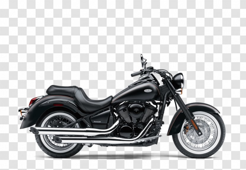 Kawasaki Vulcan 900 Classic Motorcycles Cruiser - Automotive Exhaust Transparent PNG