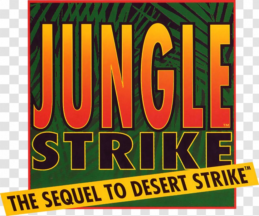 Jungle Strike Desert Sega Genesis Game Electronic Arts - Brand - Ability Flyer Transparent PNG