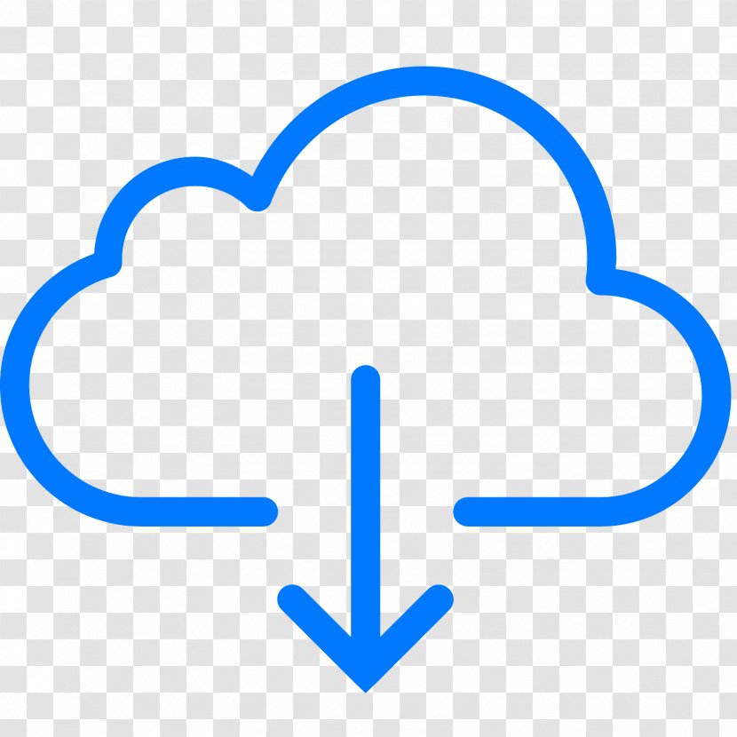 Cloud Computing Download - Symbol Transparent PNG