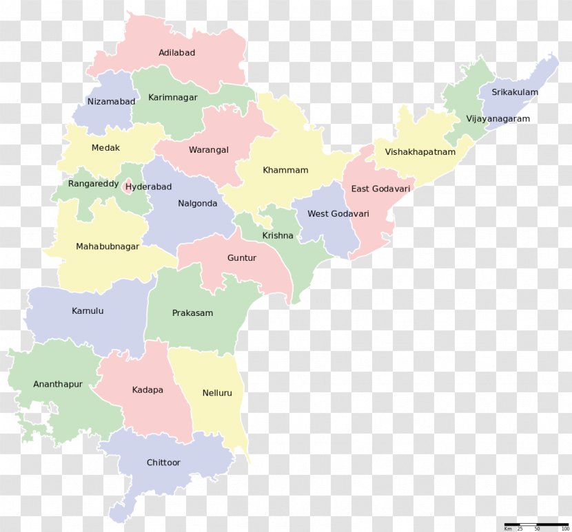 Chittoor Guntur District Anantapur Telangana - Border - Hyderabad Transparent PNG