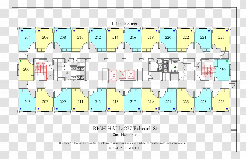 House Plan Boston University Housing System Blueprint - Text - Dormitory Transparent PNG