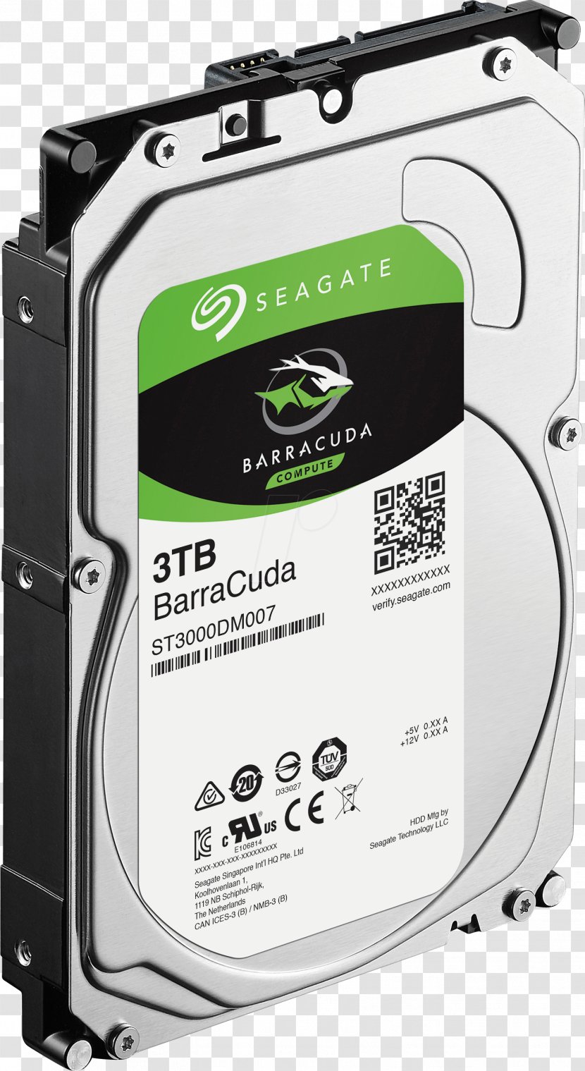 Seagate IronWolf HDD Barracuda Hard Drives Serial ATA Technology - Hardware - Dm Transparent PNG