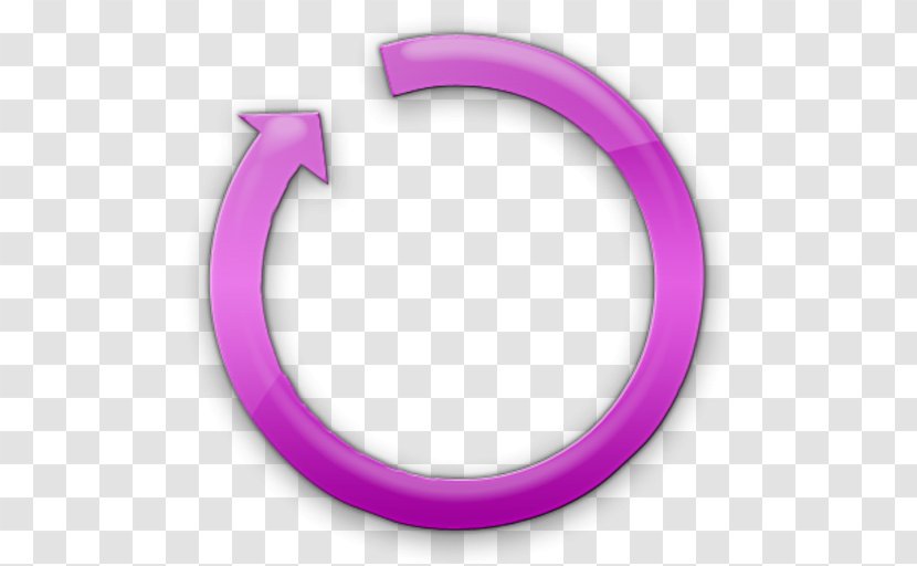 Body Jewellery Circle Number - Purple - Coupon Transparent PNG