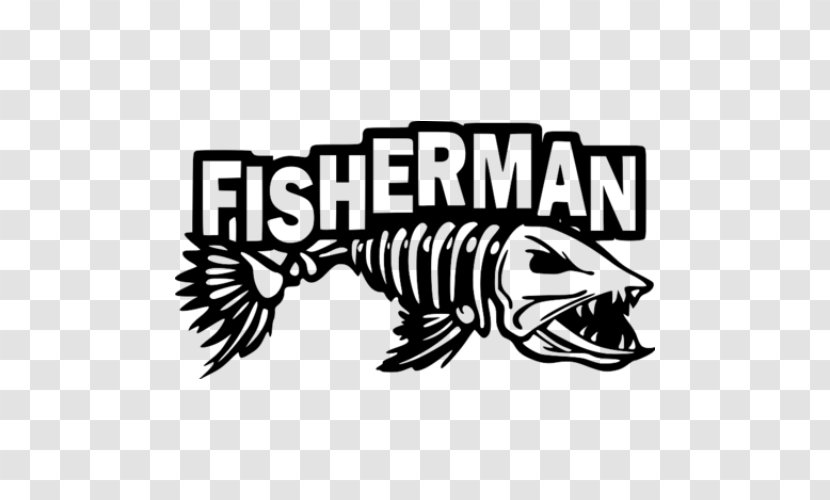 Car Fisherman Sticker Logo Виниловая интерьерная наклейка - Monochrome Photography Transparent PNG