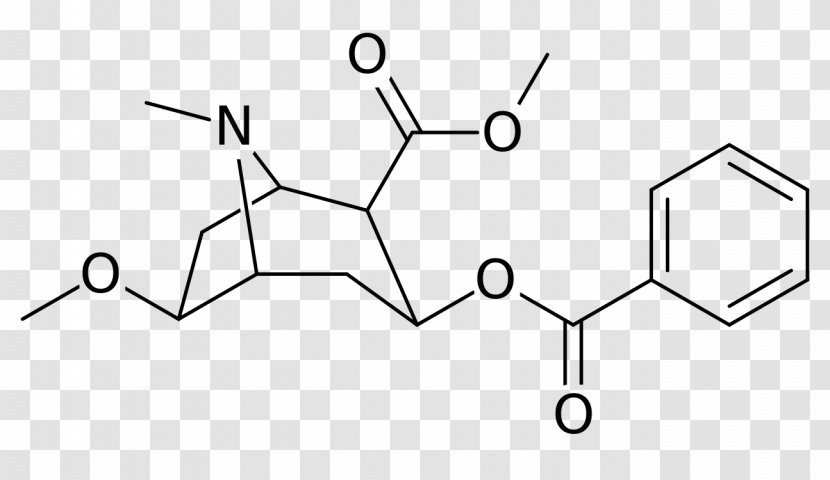 Cocaine Pharmaceutical Drug Chemistry Chemical Compound Fenofibrate - Monochrome - Cocain Transparent PNG