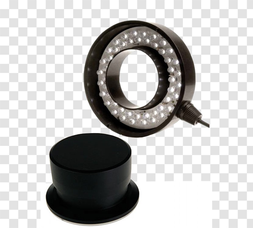 Light-emitting Diode Ring Flash Microscope LED Lamp - Lighting - Light Transparent PNG