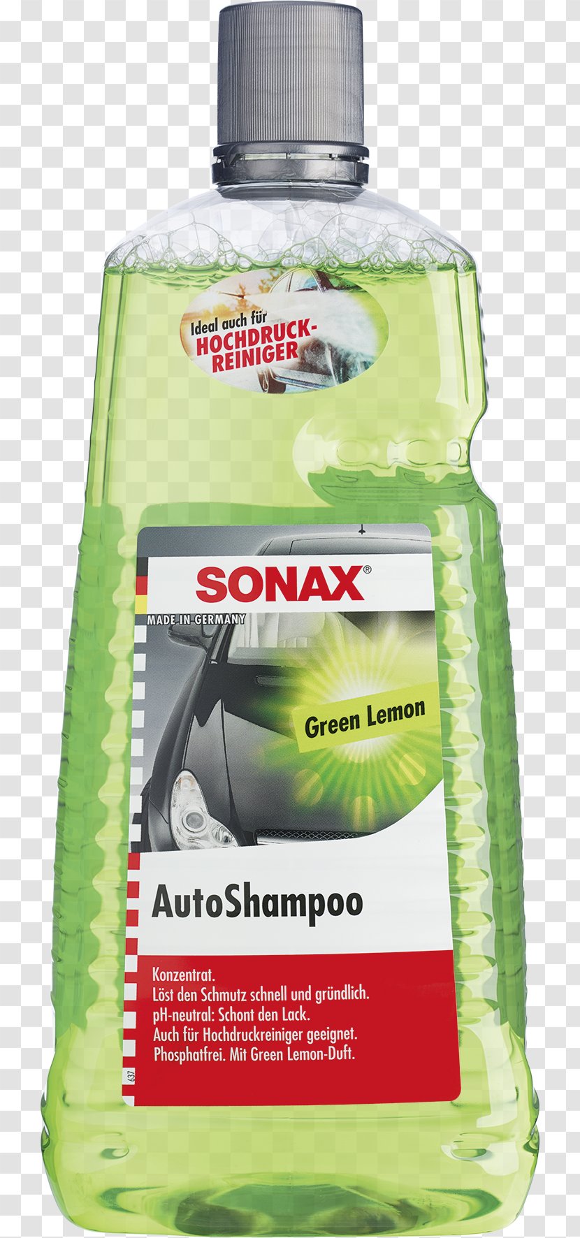 Car Sonax Lemon Concentrate Wax - Liquid - Green Transparent PNG