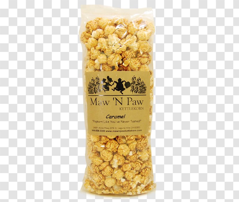 Popcorn Kettle Corn Caramel Breakfast Cereal Transparent PNG