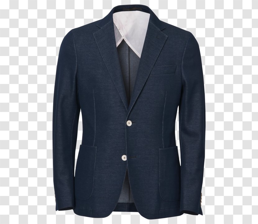 Blazer Jacket Suit Twill Coat - Frame - Blue Transparent PNG