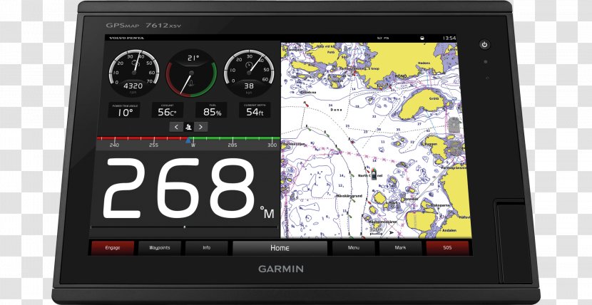 AB Volvo Display Device Cars Multi-function Glass Cockpit - Electronics - Boat Transparent PNG