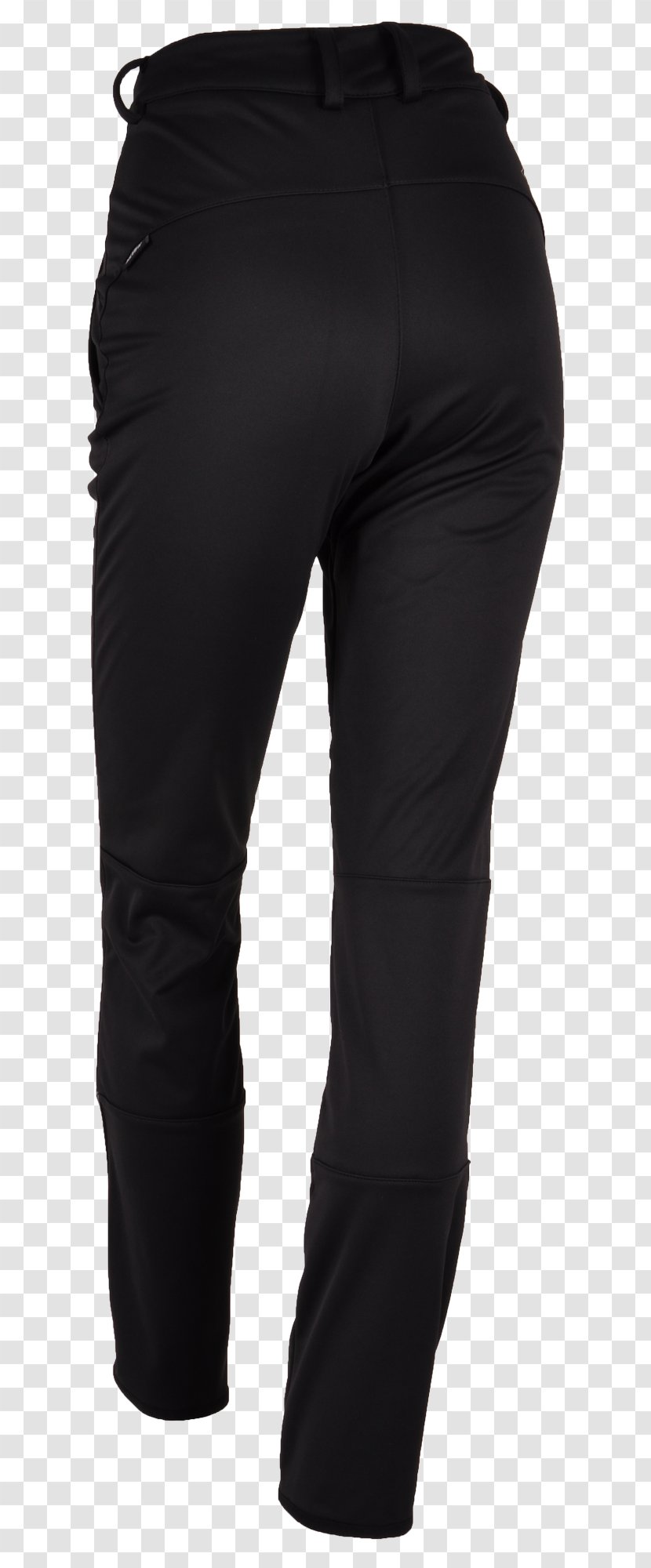 Jeans Waist Leggings Black M - Trousers Transparent PNG