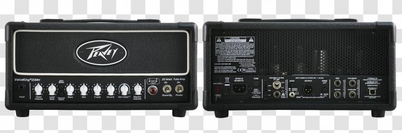 Guitar Amplifier Peavey ValveKing Combo 20 Electronics - Headstock - Amp Transparent PNG