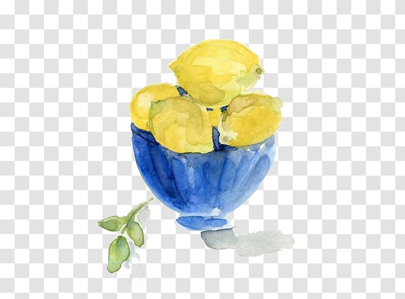 Watercolor Still Life Painting Printmaking - Mango Transparent PNG