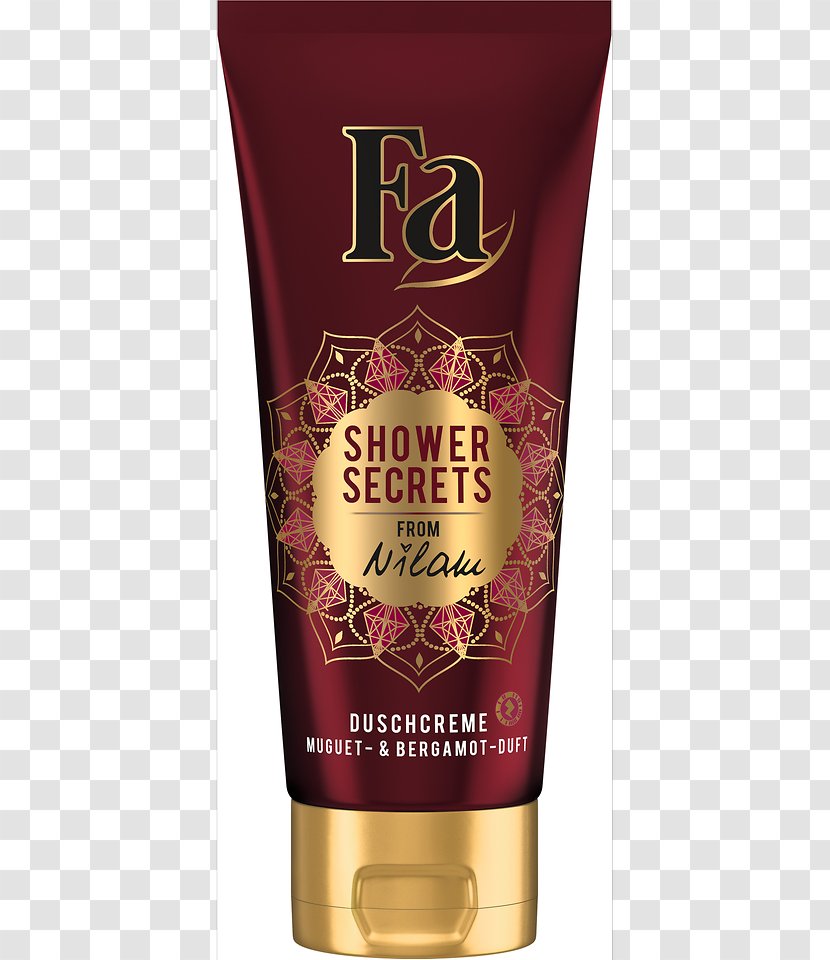 Fa Shower Gel Perfume Milliliter - Cream Transparent PNG