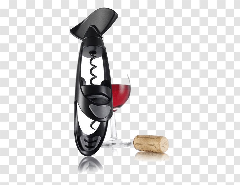 Wine Corkscrew Vacu Vin Bottle - Cork Transparent PNG