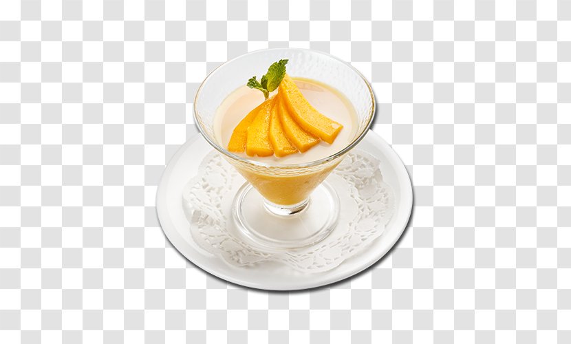 Ice Cream Chinese Cuisine Xiaolongbao Mango Pudding Petaling Jaya - Tableware - Rice-pudding Transparent PNG