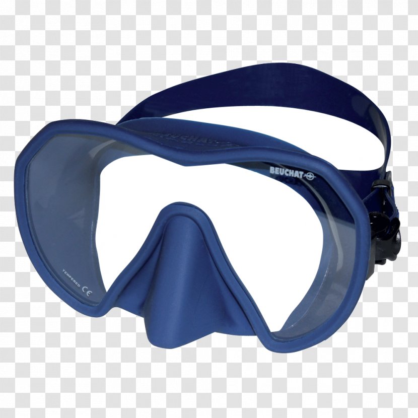 Beuchat Diving & Snorkeling Masks Scuba Underwater Set - Eyewear - Mask Transparent PNG