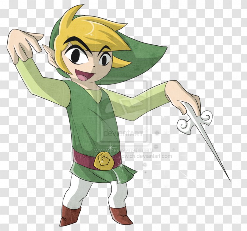 The Legend Of Zelda: Wind Waker HD Zelda II: Adventure Link Twilight Princess - Fictional Character - Safari Cartoon Transparent PNG