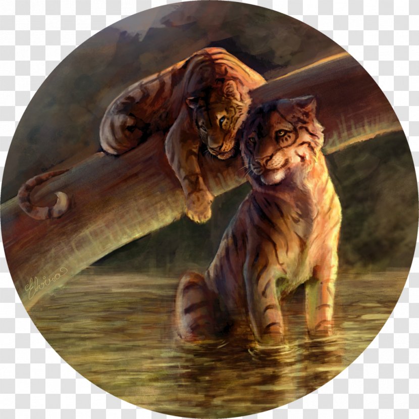 Tiger Big Cat Roar Terrestrial Animal - Like Mammal Transparent PNG