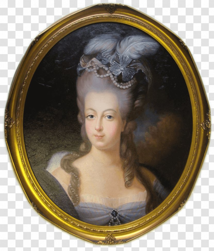 Marie Antoinette Picture Frames Oil Painting Portrait - Conservation And Restoration Of Transparent PNG