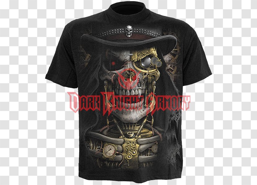 Long-sleeved T-shirt Steampunk - Clothing Accessories Transparent PNG