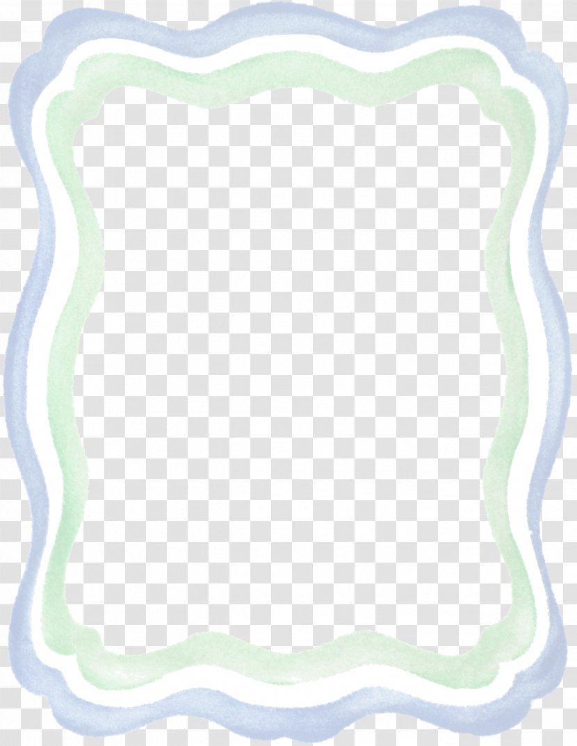 Picture Frames Area Rectangle Pattern - Green Frame Transparent PNG