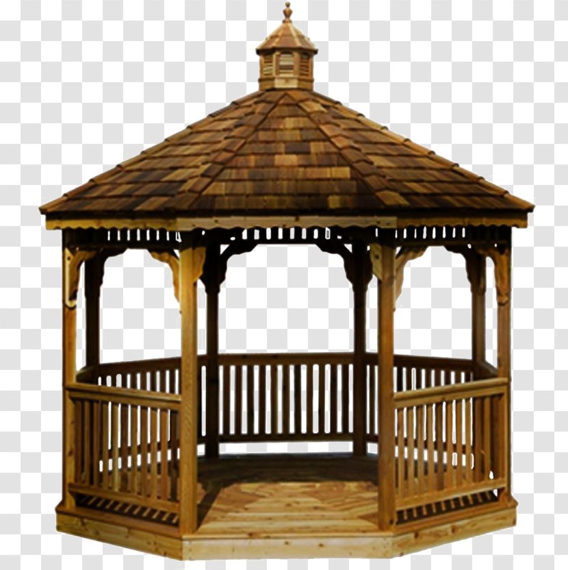 Gazebo Pergola Roof Deck Garden Buildings Transparent PNG