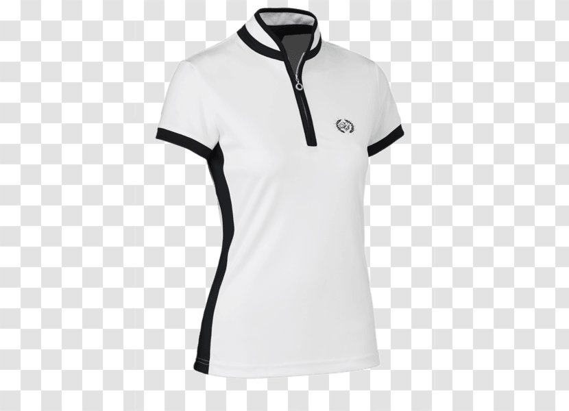 T-shirt Polo Shirt Sleeve White - Sleeveless Transparent PNG