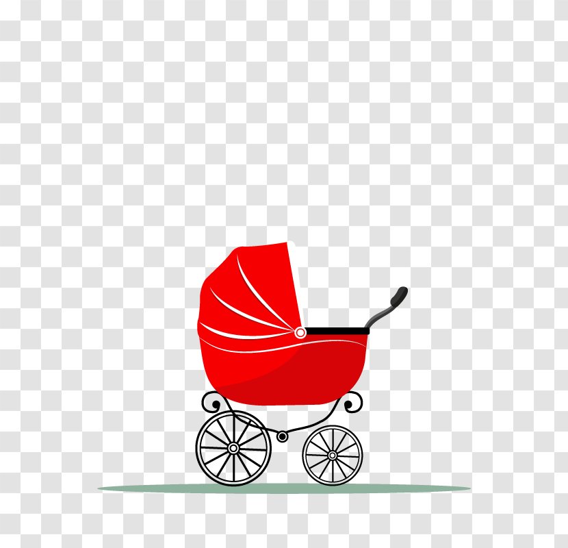Baby Transport Infant Child Mother - Vector Stroller Transparent PNG