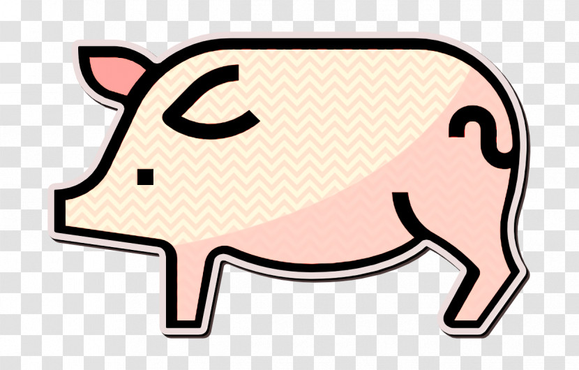 Pork Icon Pig Icon Food Icon Transparent PNG
