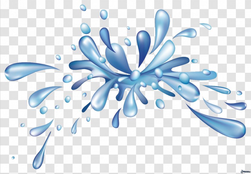 Splash Water Drop Clip Art - Sky Transparent PNG