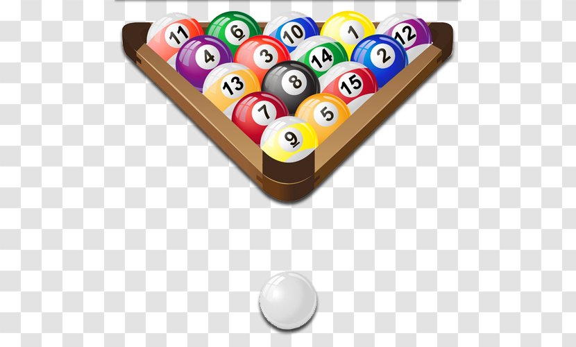 Snooker Pool Billiard Ball Clip Art - Royaltyfree - Gracefully And White Transparent PNG