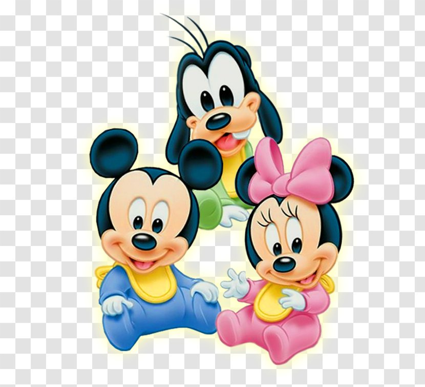 Mickey Mouse Minnie Daisy Duck Baby Shower Infant - Universe - Toys Transparent PNG