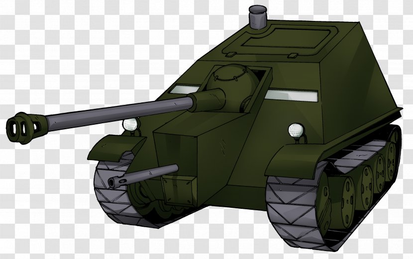 Churchill Tank Gun Turret Self-propelled Artillery Transparent PNG