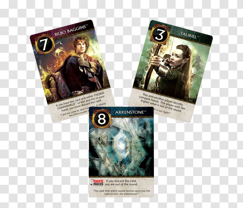 Love Letter The Hobbit Card Game Alderac Entertainment Group - Action Toy Figures Transparent PNG