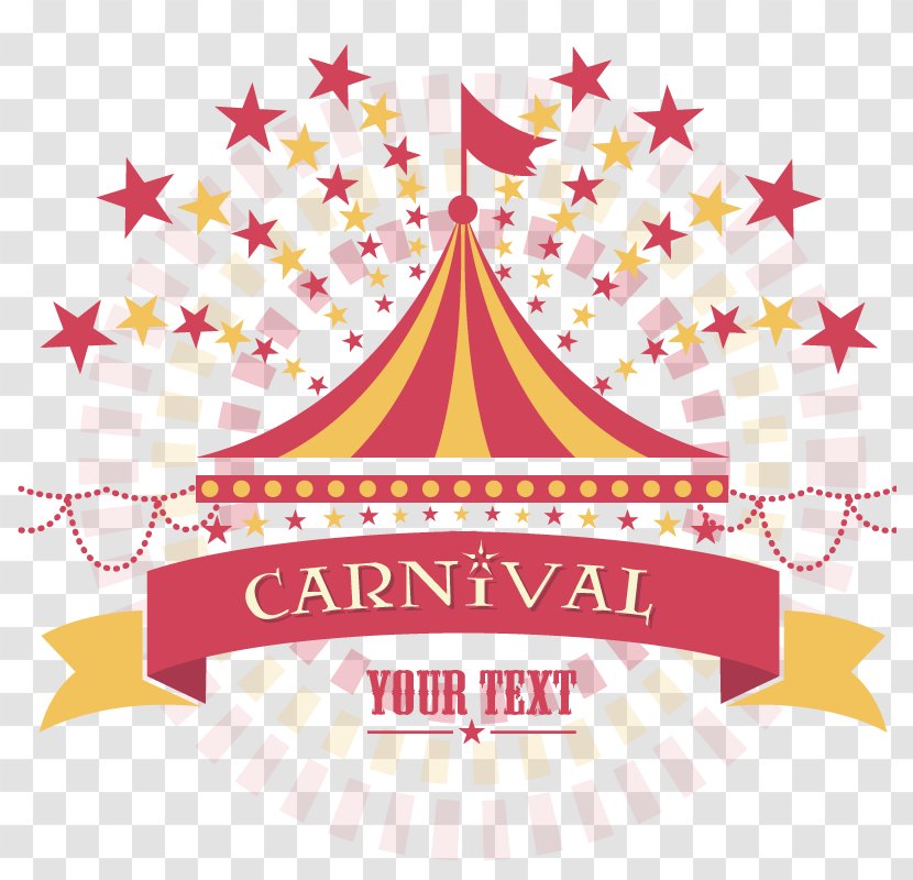 Template Carnival Circus - Traveling - Vector Silhouette Transparent PNG