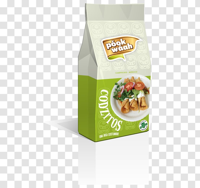 Vegetarian Cuisine Taquito Product Ingredient Food - Totopos Transparent PNG