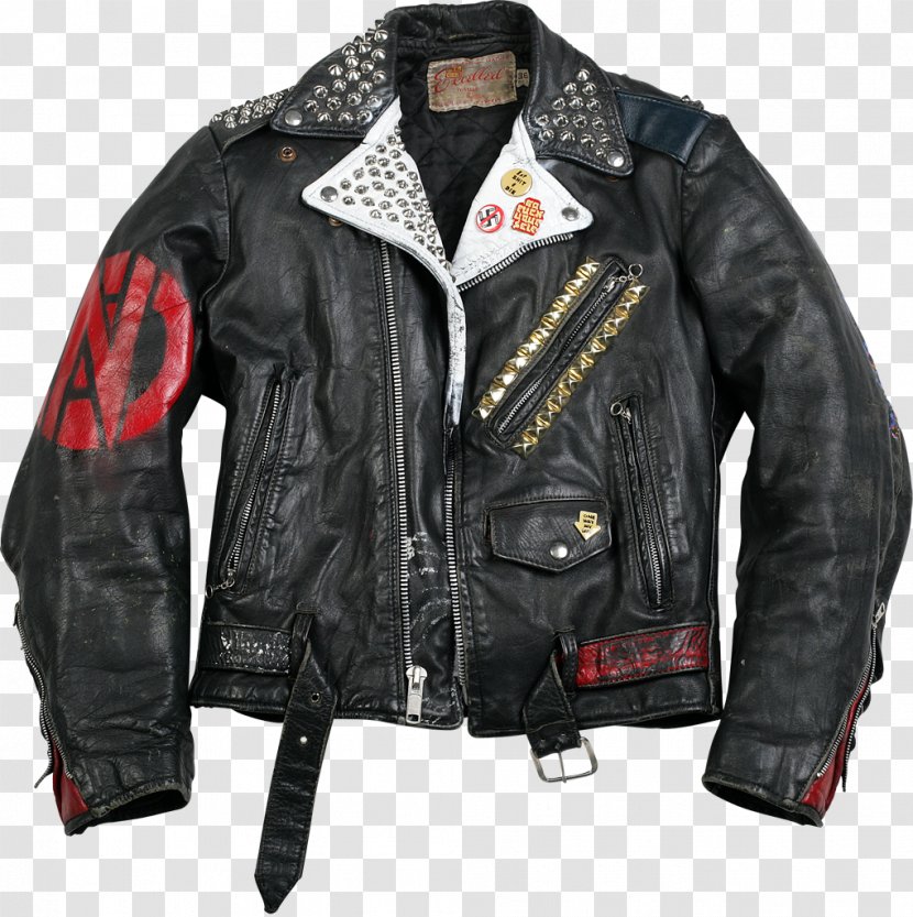 Leather Jacket Punk Fashion Rock Transparent PNG