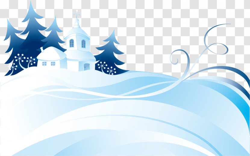 Snow Winter Euclidean Vector - Cartoon - Material Transparent PNG