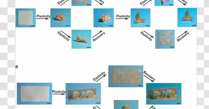 Shape-memory Polymer Material Alloy - 3d Printing - The Trend Of Folding Transparent PNG