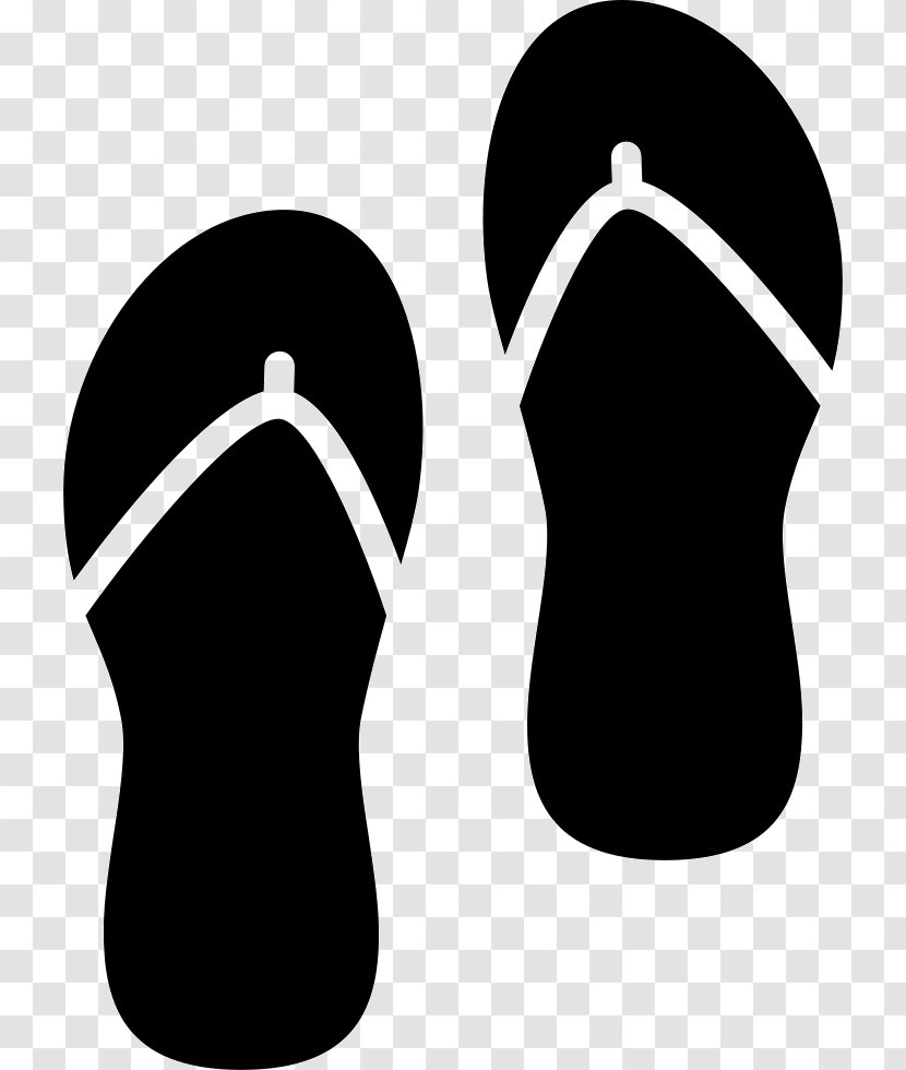 Slipper Flip-flops - Silhouette - Sandal Transparent PNG